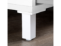 Piedino ABS Quadro Smartfeet 1 Regolabile Bianco mm.100h  | Emuca - immagine 3